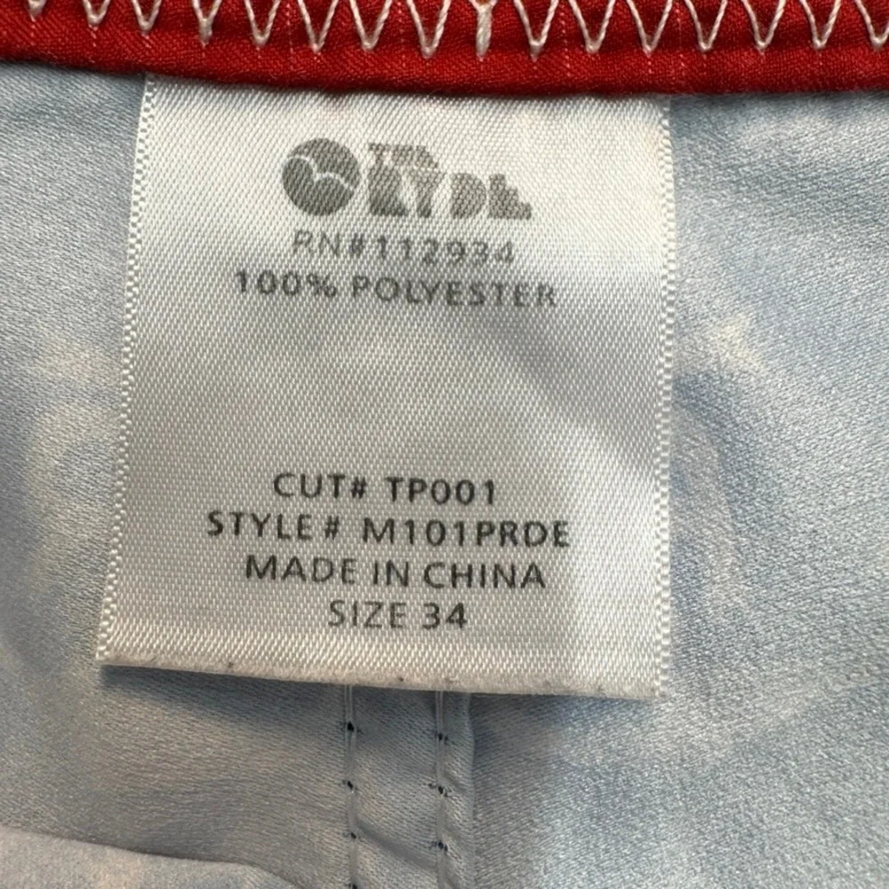 The Ryde Surf Clothing Mens Board Shorts Navy Blue Anchor Print Size 34 M101PRDE